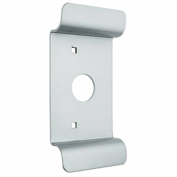 Global Door Controls Aluminum Pull with Cylinder Hole Exit Device Trim TH1100-PLEDAL